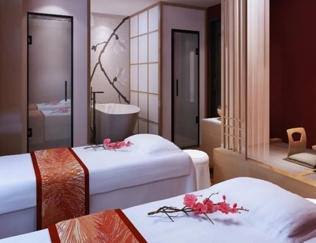 西安高端会所桑拿环境展示（九）快乐驿站，体验水疗